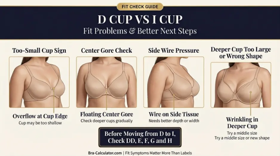 D Cup vs I Cup same-band visual volume comparison infographic