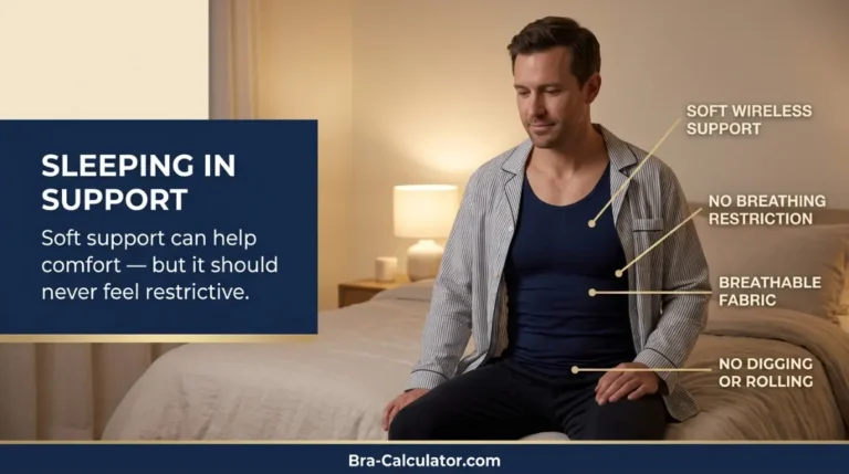 Wearing a Bra to Sleep with Gynecomastia: Is It Safe?