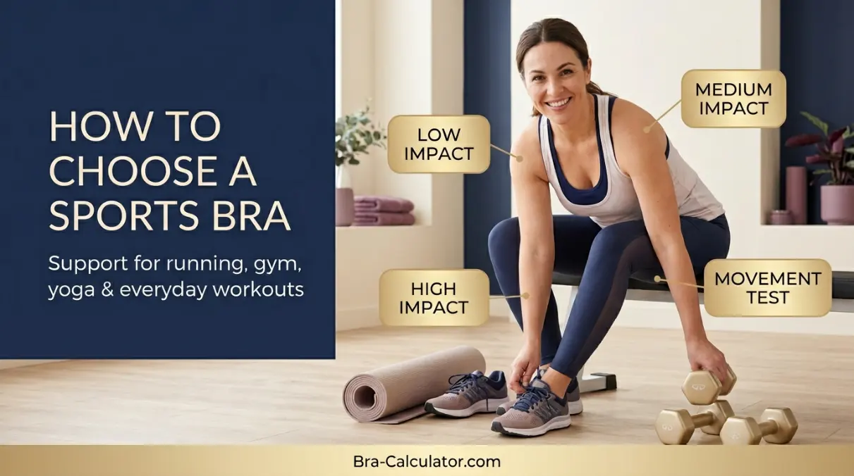 how to choose sports bra support guide for running gym yoga and workouts