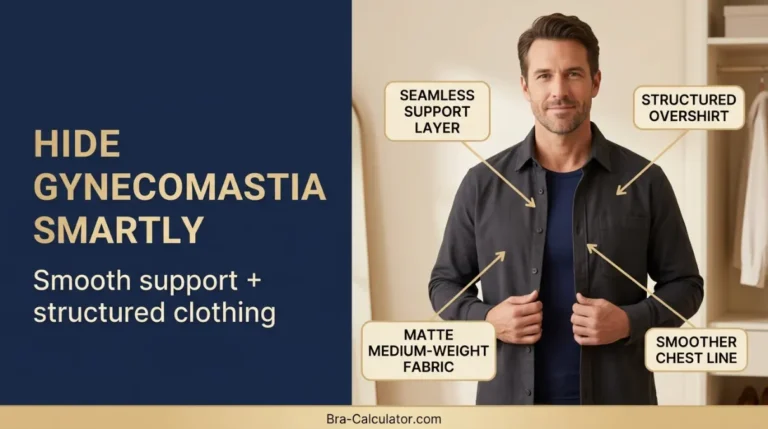 How to Hide Gynecomastia Under Clothes: Discreet Men’s Styling & Support Guide