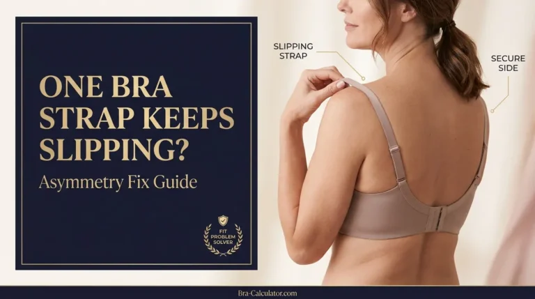 One Bra Strap Keeps Slipping: Asymmetry Fix Guide