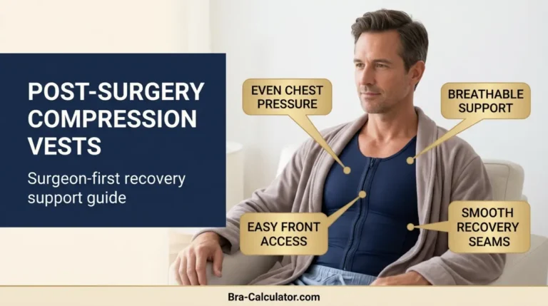 Best Post Surgery Compression Vest Gynecomastia