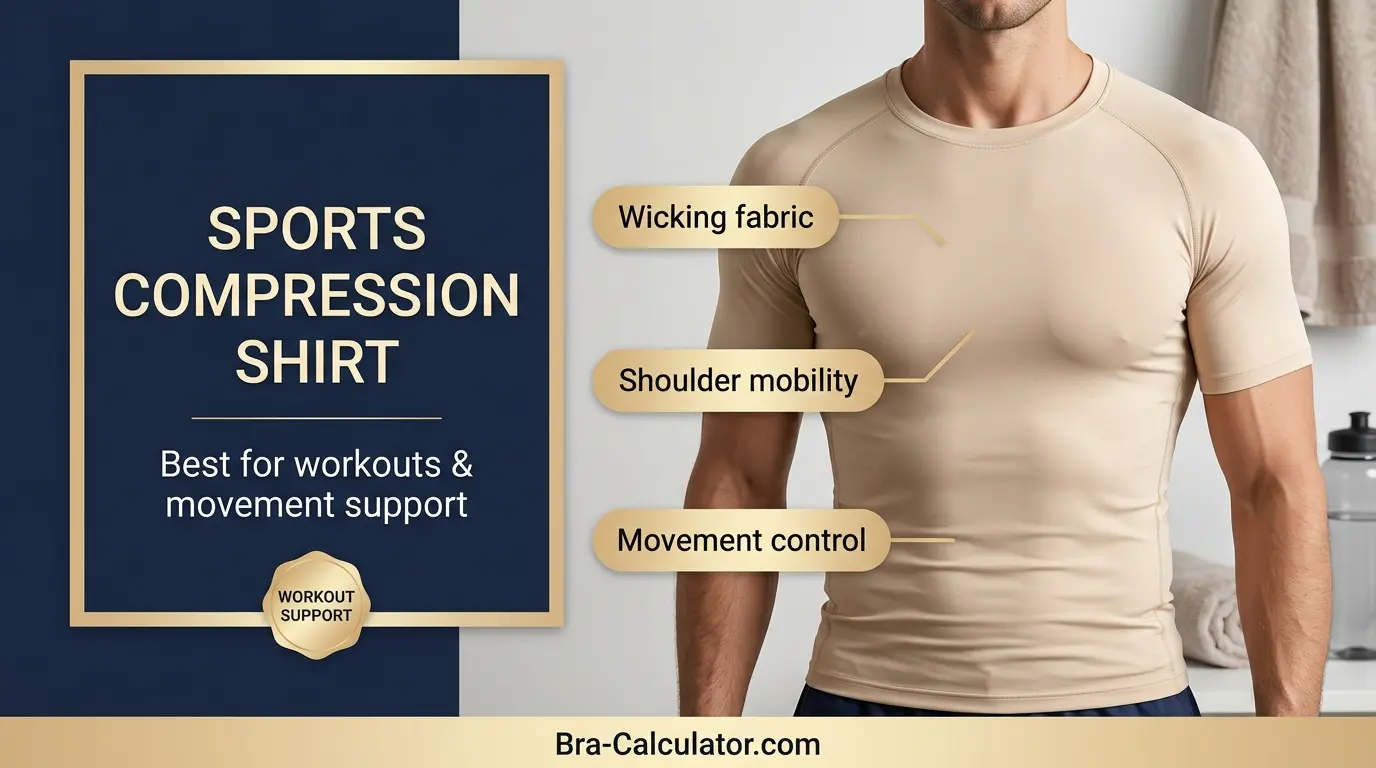 Sports compression shirt for gynecomastia workout support buying guide