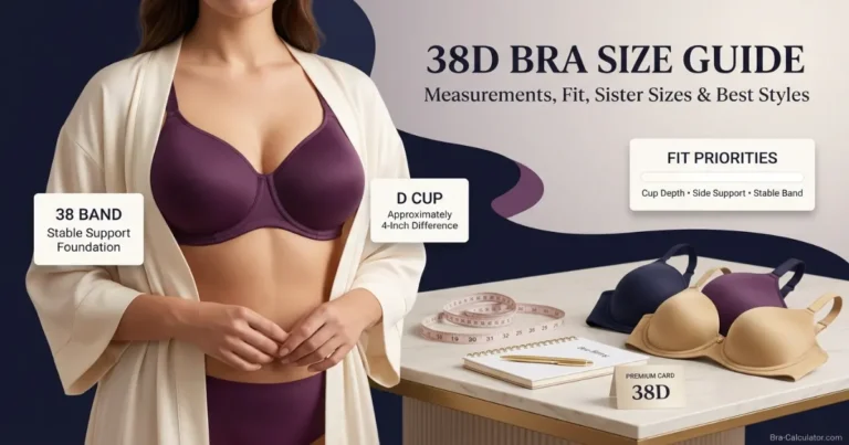 38D Bra Size Guide