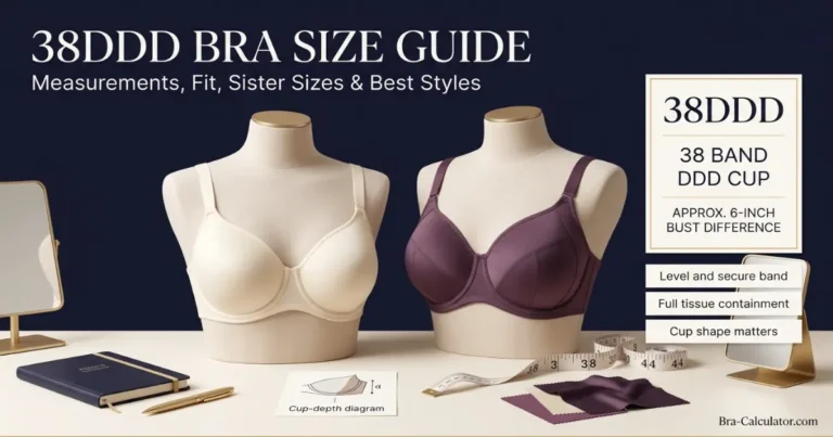 38DDD Bra Size Guide