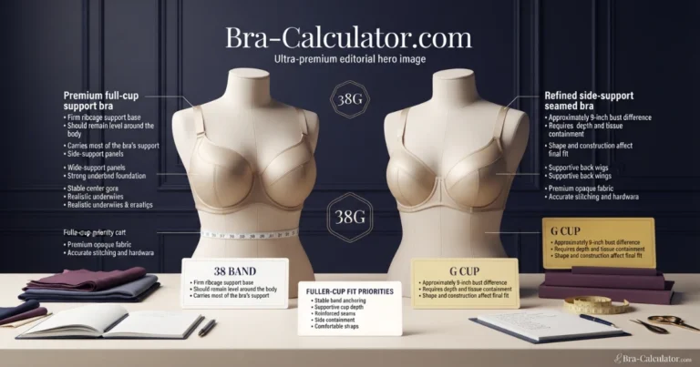 38G Bra Size