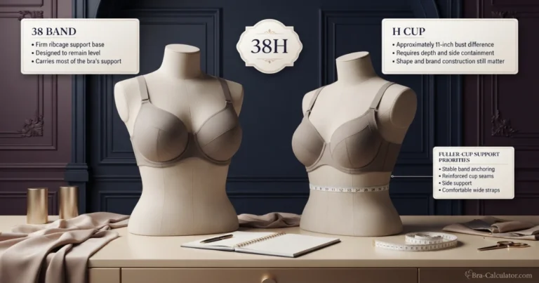 38H Bra Size
