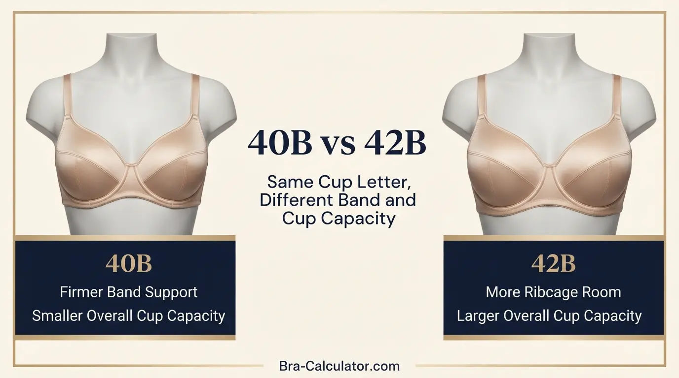 40B vs 42B comparison hero graphic with premium navy and gold styling