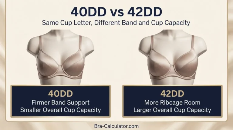 40DD vs 42DD