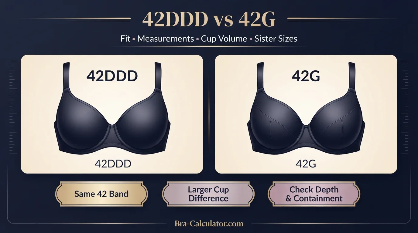 42DDD vs 42G comparison hero graphic with premium navy and gold styling