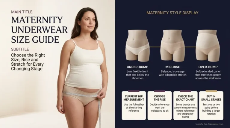 Maternity Underwear Size Guide: Fit by Trimester