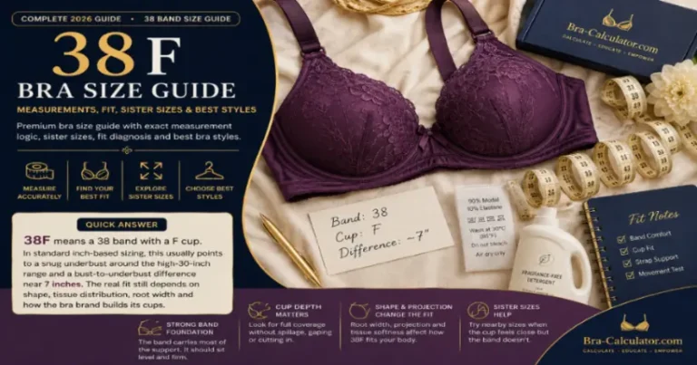 38F Bra Size Guide