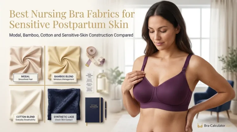 Best Nursing Bra Fabrics for Sensitive Postpartum Skin
