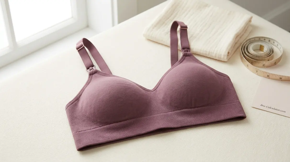 Kindred Bravely Simply Sublime Nursing Bra editorial product summary graphic for best everyday seamless nursing bra