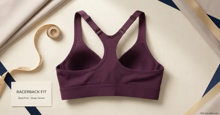 racerback bra size guide