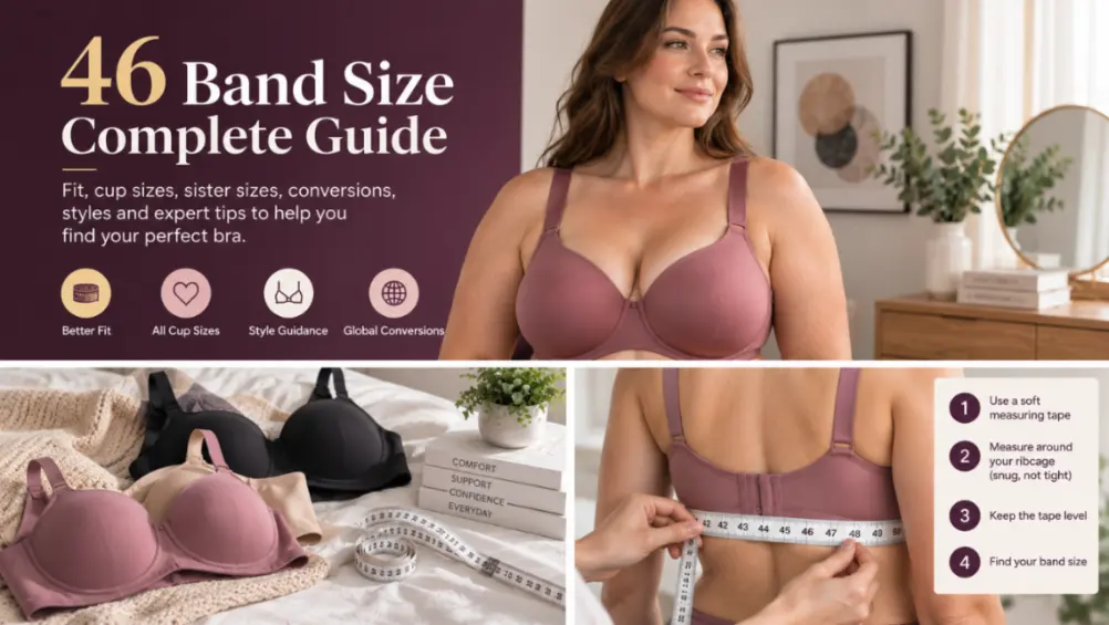 Sister size formula showing how a tighter band uses a larger cup and a looser band uses a smaller cup
