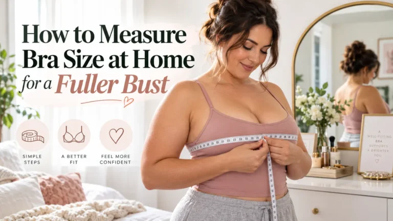 How to Measure Bra Size at Home for a Fuller Bust