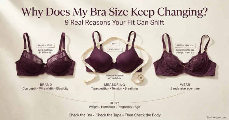 Why Does My Bra Size Keep Changing